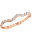 Rio Double Diamond Bangle