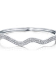 Rio Double Diamond Bangle