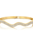 Rio Double Diamond Bangle