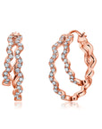 Rio Diamond Double Hoop Earrings