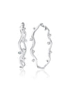 Ouro Rio Diamond Hoop Earrings