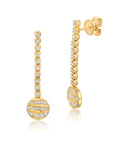Alma Dos Rios Diamond Drop Earrings