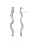 Double Rio Diamond Drop Earrings