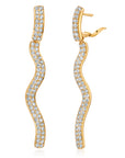 Double Rio Diamond Drop Earrings