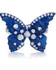 Blue Morpho Ring