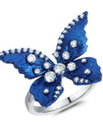 Blue Morpho Ring