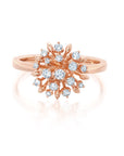 Diamond Lily Ring