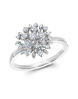 Diamond Lily Ring