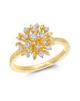 Diamond Lily Ring