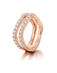 Rio Diamond Double Band Ring