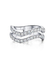 Rio Diamond Double Band Ring