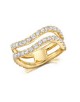 Rio Diamond Double Band Ring