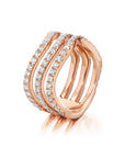 Rio Diamond Triple Band Ring