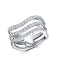 Rio Diamond Triple Band Ring