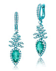 Graziela Tourmaline & Diamond Earrings