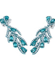 Graziela Tourmaline and Diamond Earrings