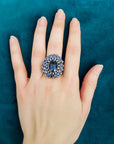 Renaissance Iolite Ring