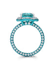 Paraiba Tourmaline & Diamond Ring