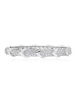Diamond Chevron Rein Bangle