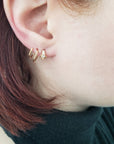Starburst Coil Earrings