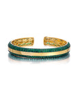 Ouro Emerald Bangle