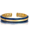 Ouro Blue Sapphire Bangle