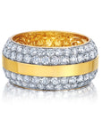 Ouro Diamond Band Ring