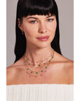 3.5 Carat Emerald Floating Necklace