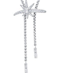 Shooting Starburst Slide Lariat Necklace