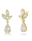Asa Diamond Marquise & Pear Drop Earrings