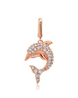 Pink Dolphin Icon Pendant/Charm