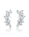 Diamond Marquise Large Ascension Ear Climbers