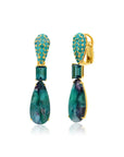 Graziela Gems - Paraiba & Indicolite Earrings -