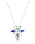 Graziela Gems - Necklace - Tanzanite & Diamond Bee Necklace & Brooch -