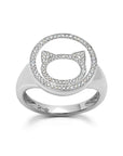 Large Cat Circle Ring