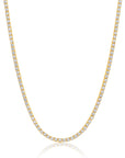 Graziela Gems - Necklace - Diamond Tennis Necklace - Yellow Gold