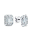 Graziela Gems - Diamond Ascension Illusion Stud Earrings -