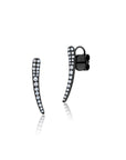 Diamond Curve Ear Climber