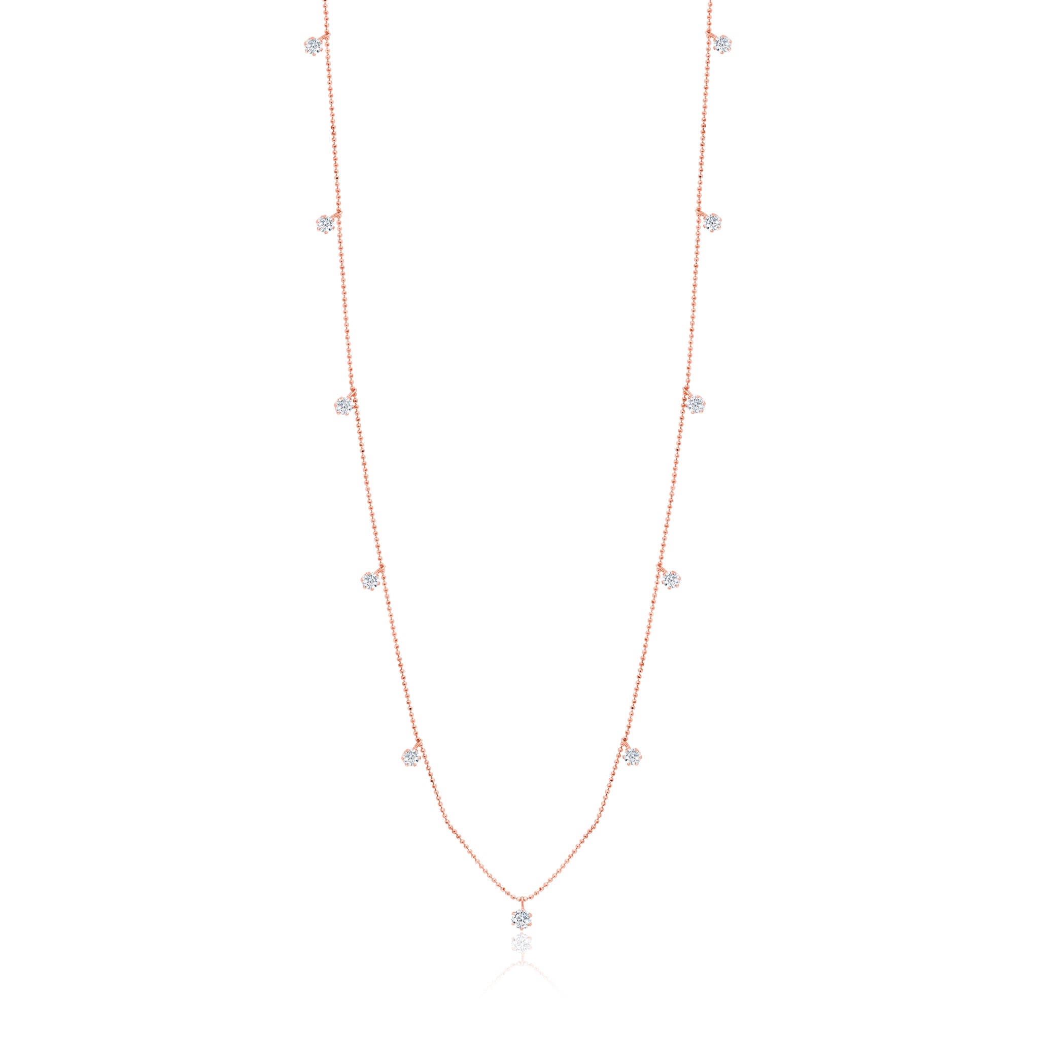 36&quot; 2.75ct Floating Diamond Necklace