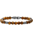 Tigers Eye Chevron Bracelet