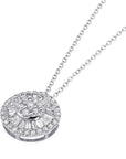 Graziela Gems - Necklace - Diamond Medium Pizza Necklace -
