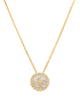 Graziela Gems - Necklace - Diamond Tiny Pizza Necklace - Yellow Gold