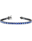Graziela Gems - Ombre Blue Sapphire Tennis Bracelet -