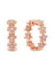 Starburst Hoop Earrings