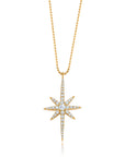 Graziela Gems - Necklace - Starburst Necklace - Yellow Gold