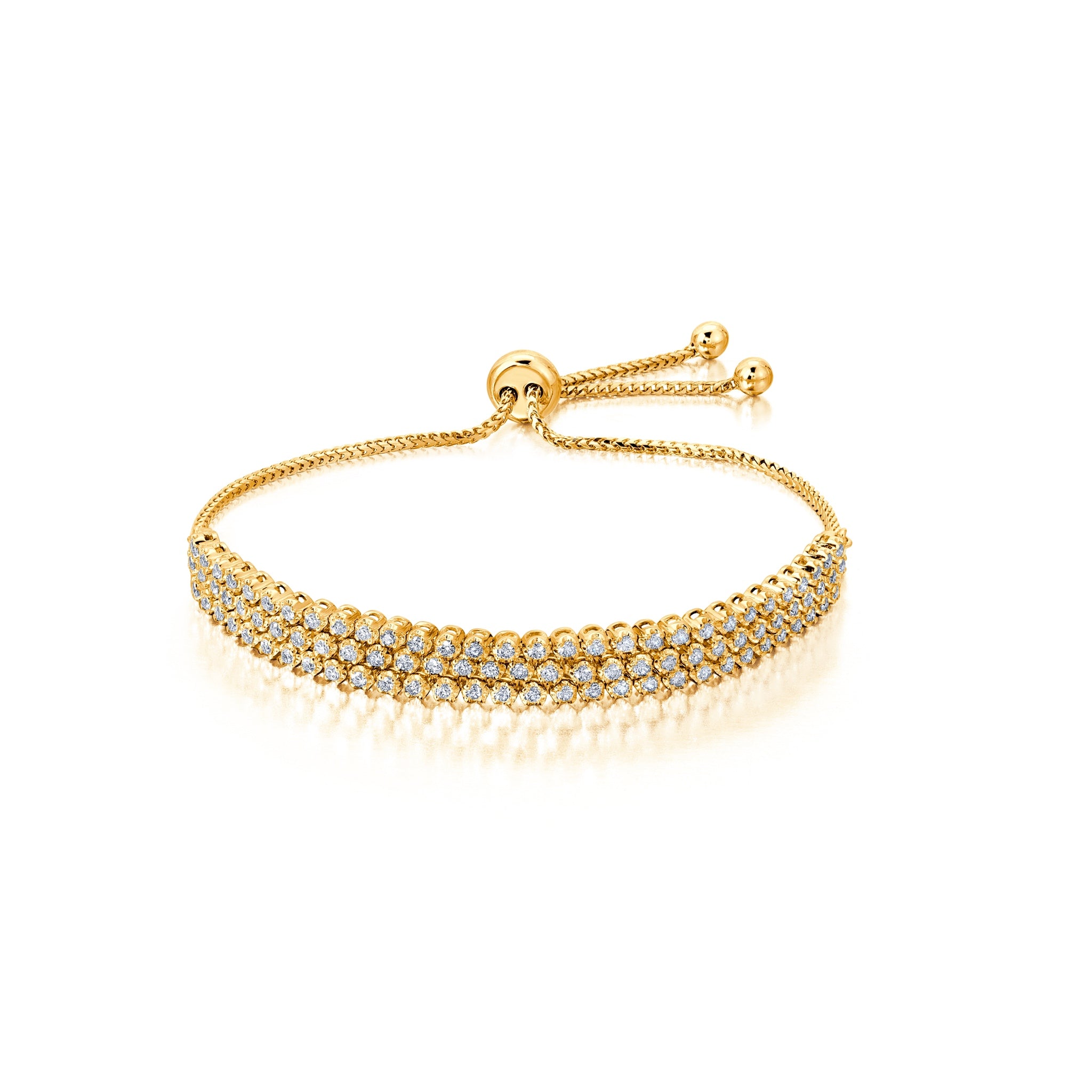 Yellow gold on sale bolo bracelet