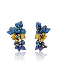 Graziela Gems - Tri Color Titanium & Paraiba Ear Cuffs -