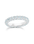 Diamond 3 Sided Band Ring