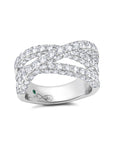 Diamond 3 Sided Triple Ring