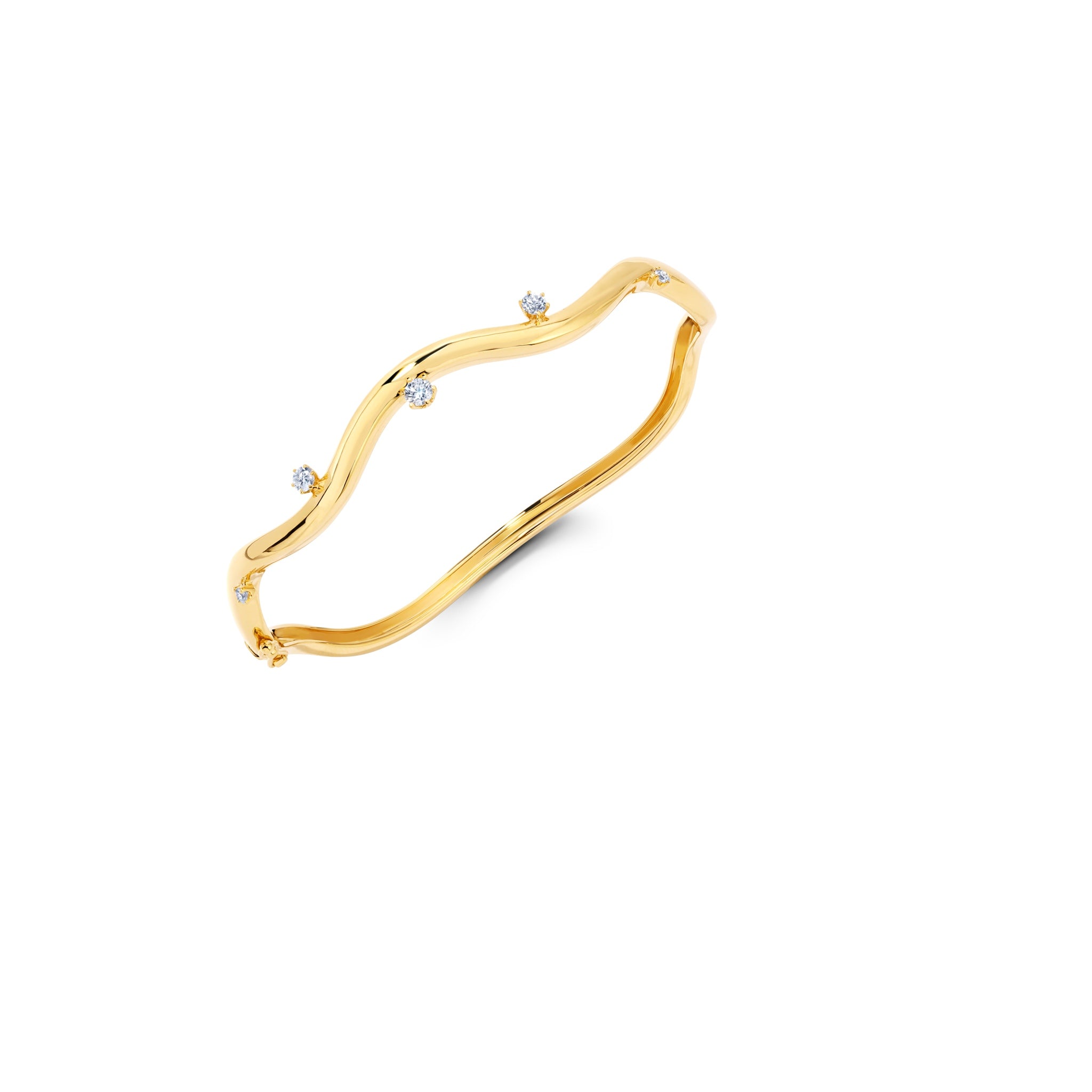 Ouro Rio Diamond Bangle